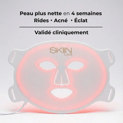 Masque LED Visage Anti-Rides & Anti-Acné - skiinlab
