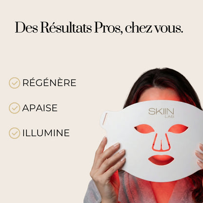 Masque LED Visage Anti-Rides & Anti-Acné